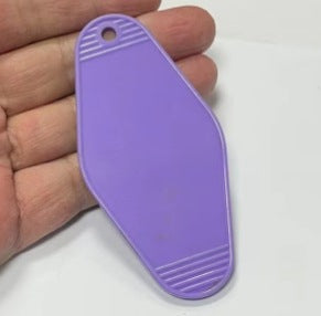 Multi-Color blank plastic ABS hotel key card cross-border blank motel keychain Amazon promotion