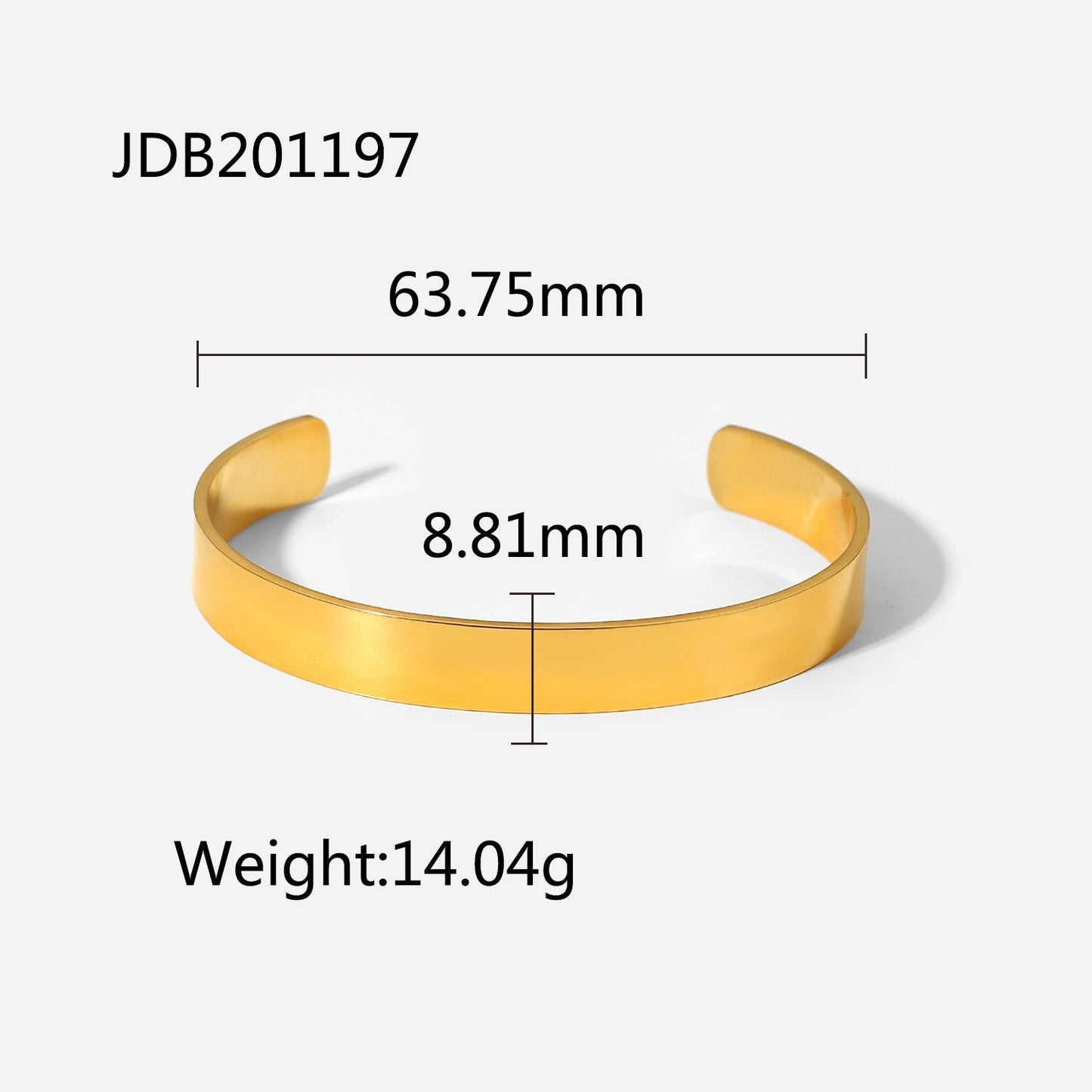 European and American INS Style Zircon Open Bracelet Bracelet Fashion Retro Style 18K Gold Electroplated Stainless Steel Bracelet for Women