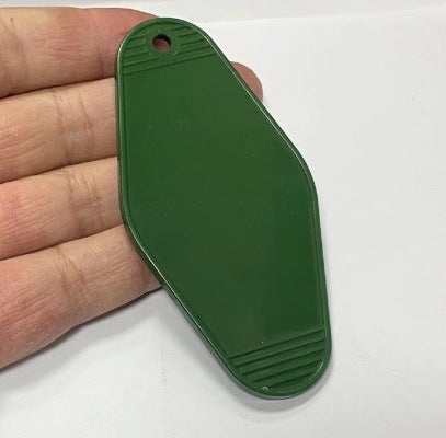 Multi-Color blank plastic ABS hotel key card cross-border blank motel keychain Amazon promotion
