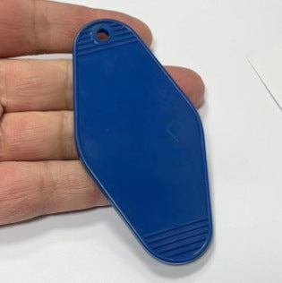 Multi-Color blank plastic ABS hotel key card cross-border blank motel keychain Amazon promotion