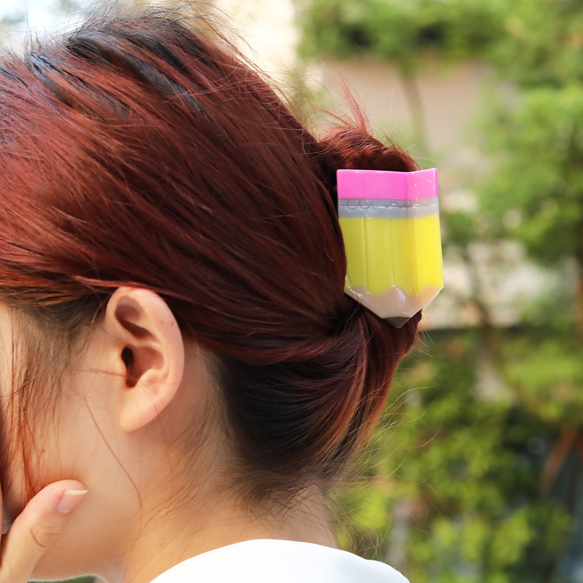 Original Design Stationery Series Acetate Hairpin High-End Grabber Girly Style 2025 New Style