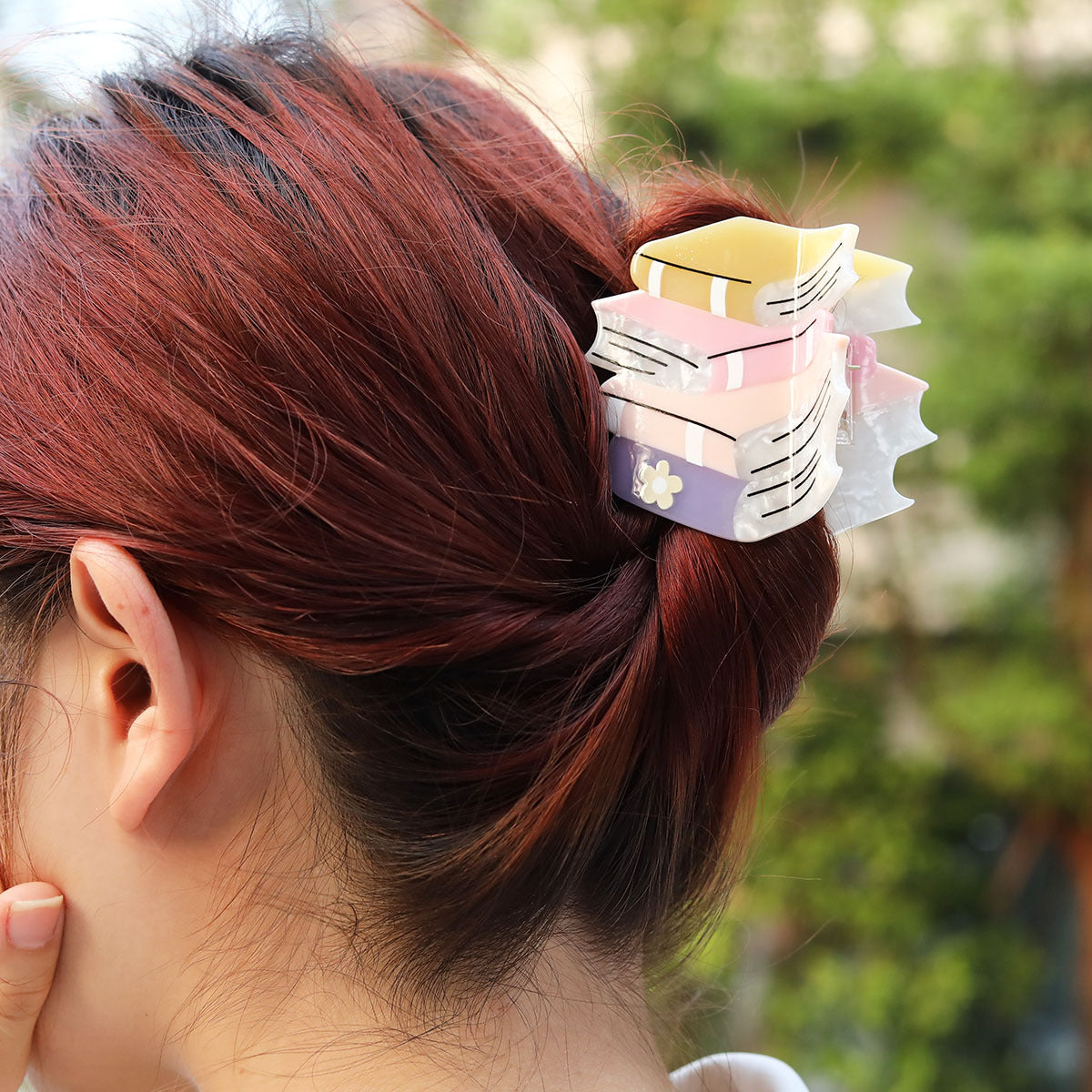 Original Design Stationery Series Acetate Hairpin High-End Grabber Girly Style 2025 New Style