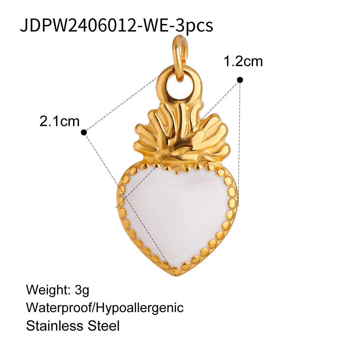 Europe and the United States cross-border titanium steel bracelet diy jewelry accessories stainless steel necklace pendant pendant accessories materials
