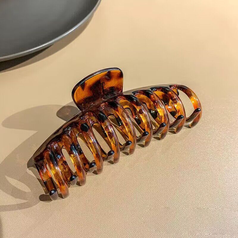 Hottest Large 11*5.5cm Headwear Keel Clip Fashionable Ladies Versatile Hair Clip Shark Clip Bath Hair Accessories Wholesale