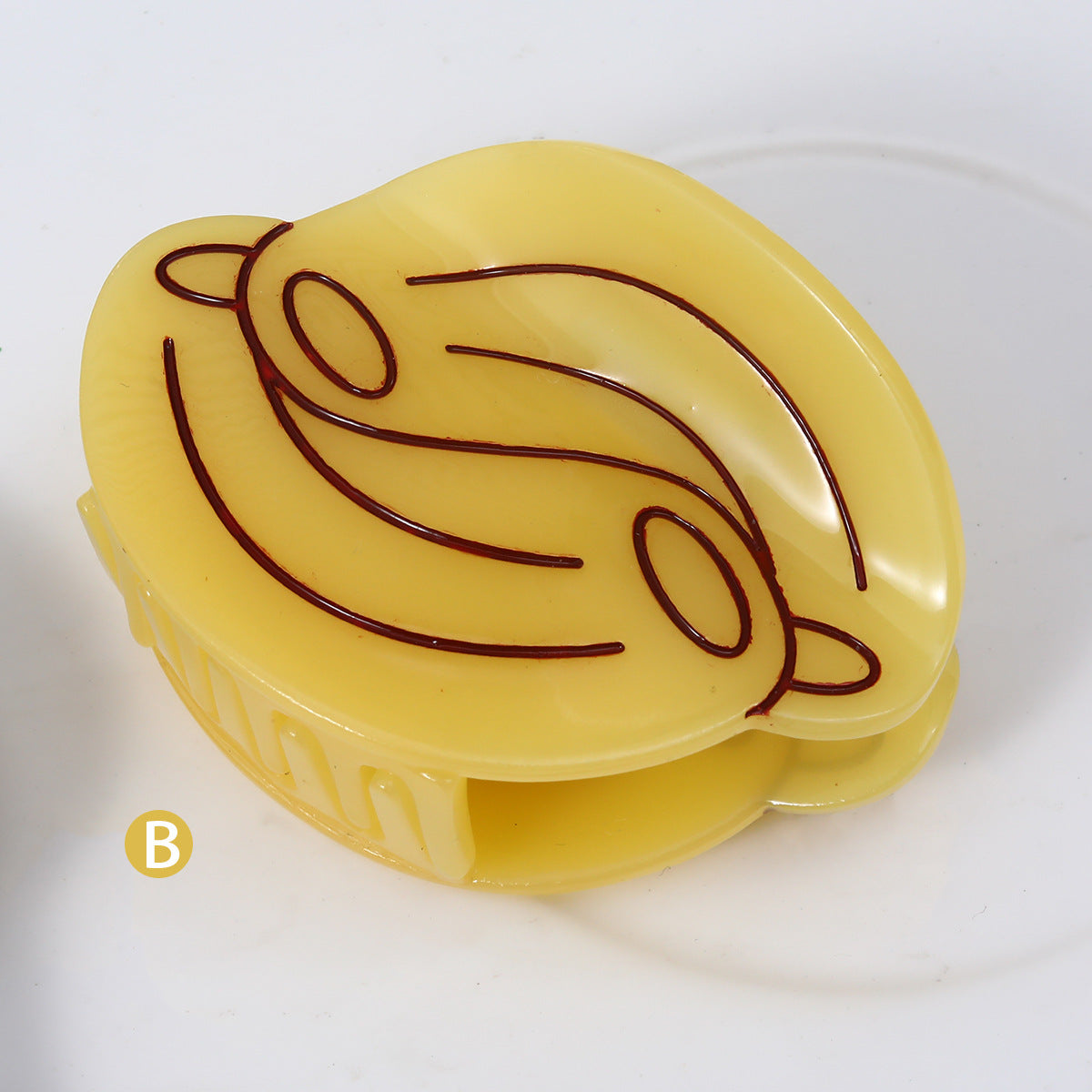 New French-Style Acetate Clip Tomato Sweet Cute Hairpin Niche Hair Accessory Bun Hair Clip Women's Clip