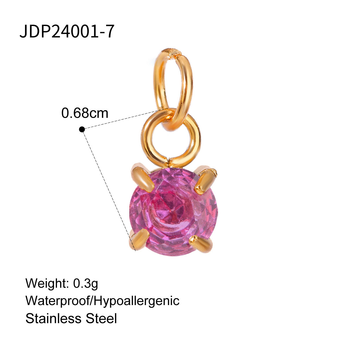 Cross-Border Popular Jewelry Stainless Steel DIY Pearl Necklace Accessories Women's Niche Design Titanium Steel Jewelry Accessories