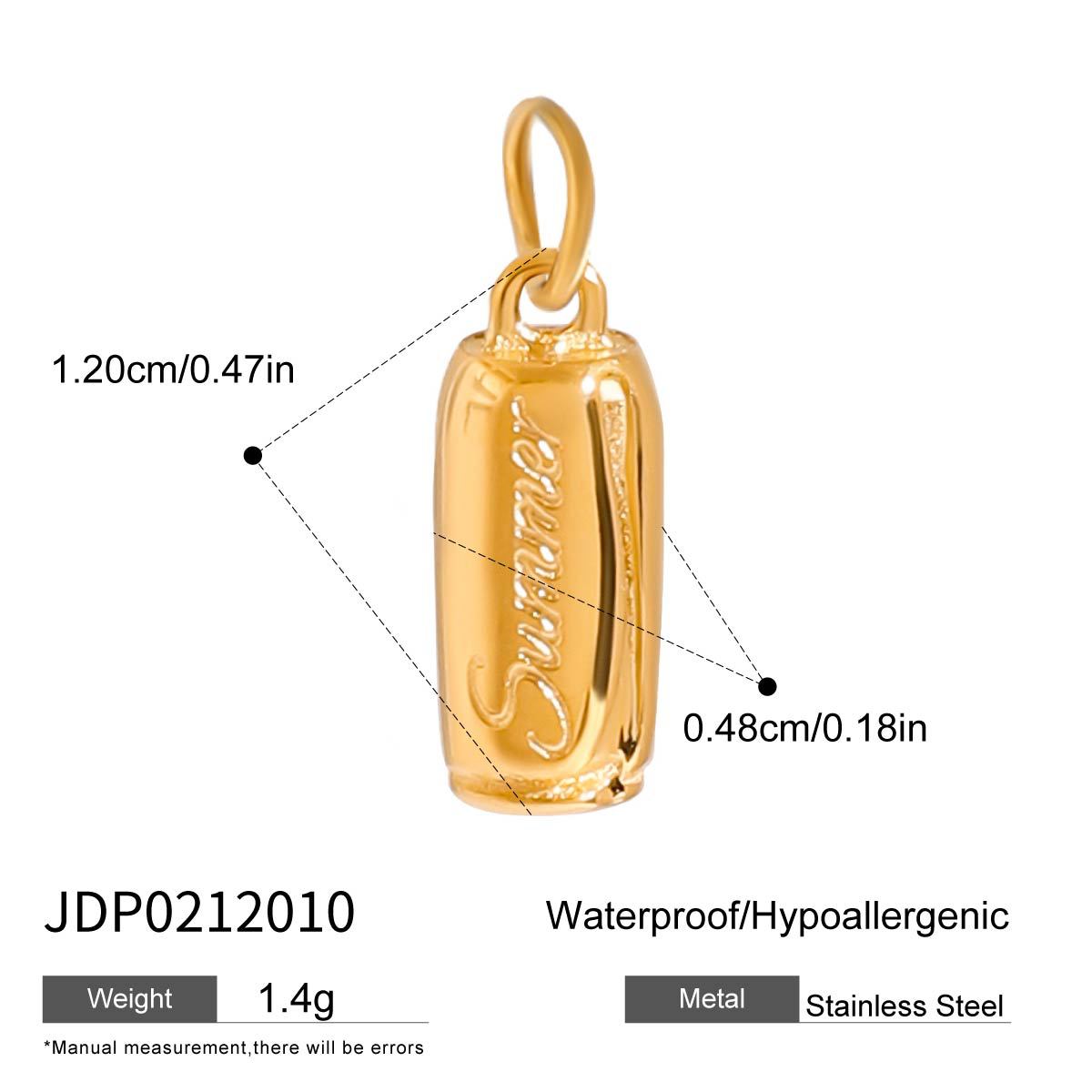 Europe and the United States cross-border titanium steel bracelet diy jewelry accessories stainless steel necklace pendant pendant accessories materials