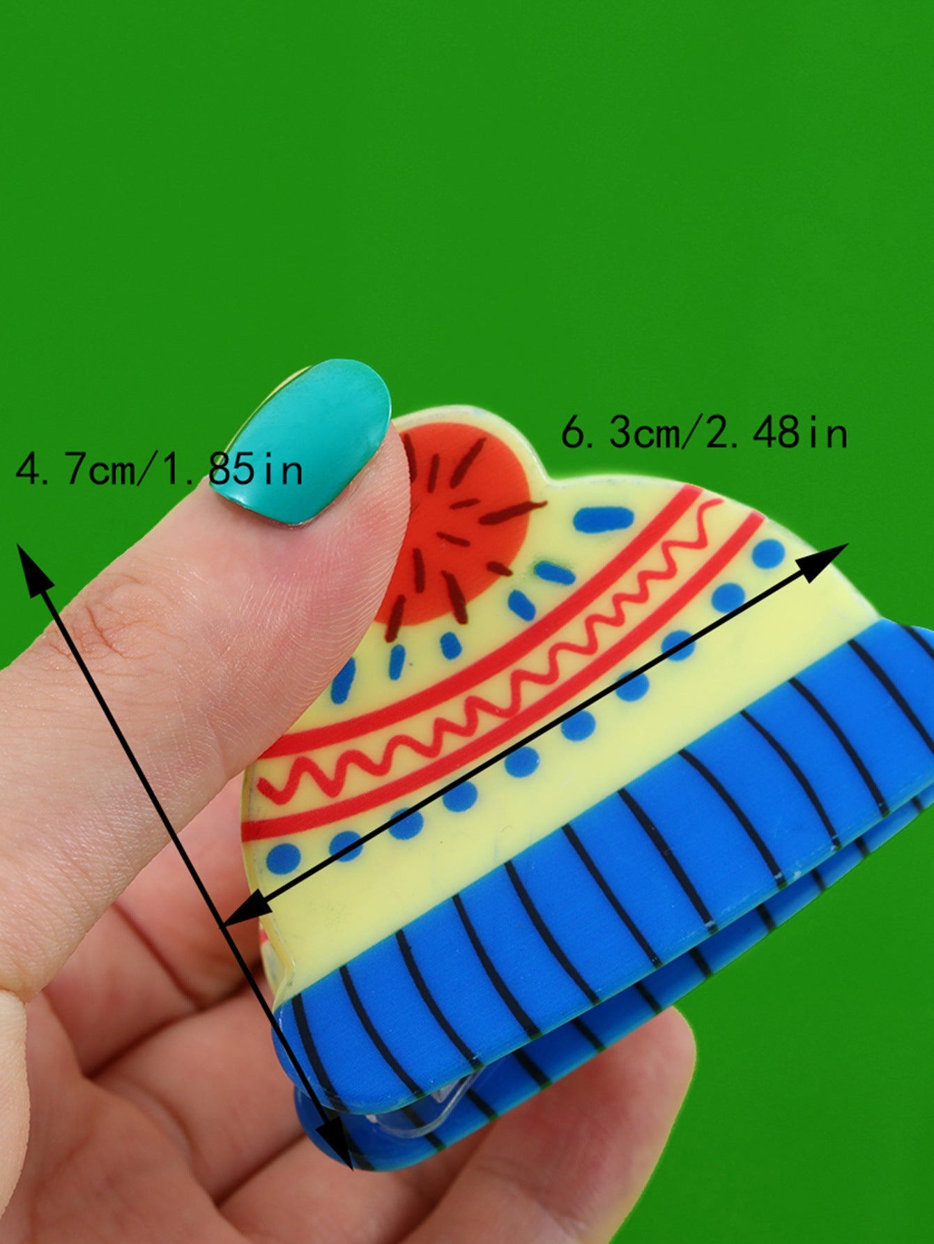 Christmas series New simple fashion popular cute fun snowman Santa Claus Christmas tree hair clip hair accessories