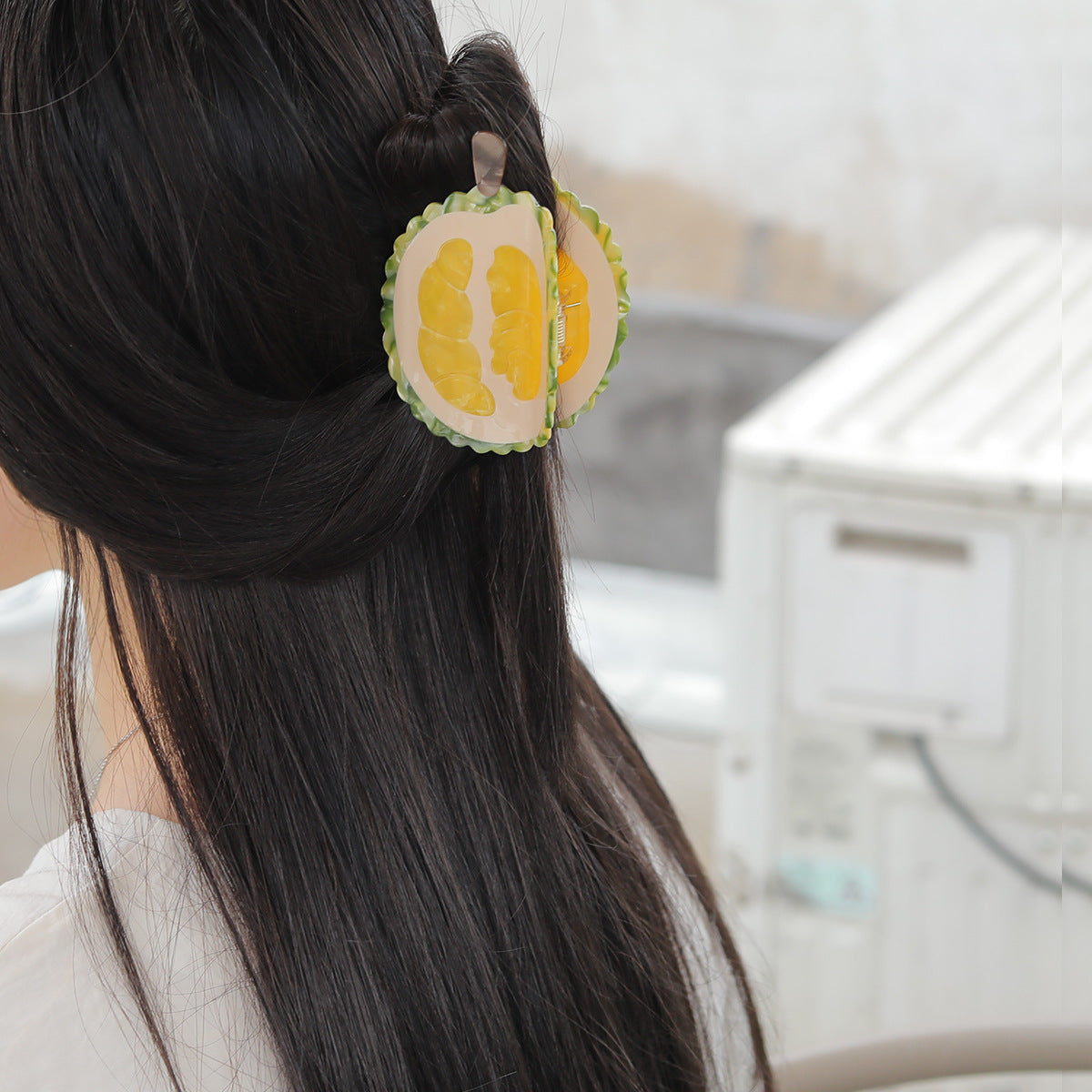 Cross-Border High-End Cute and Sweet Diamond-Acetate Colorful Hairpins for Daily Use, Versatile Hairpins, Shark Clips, Headwear
