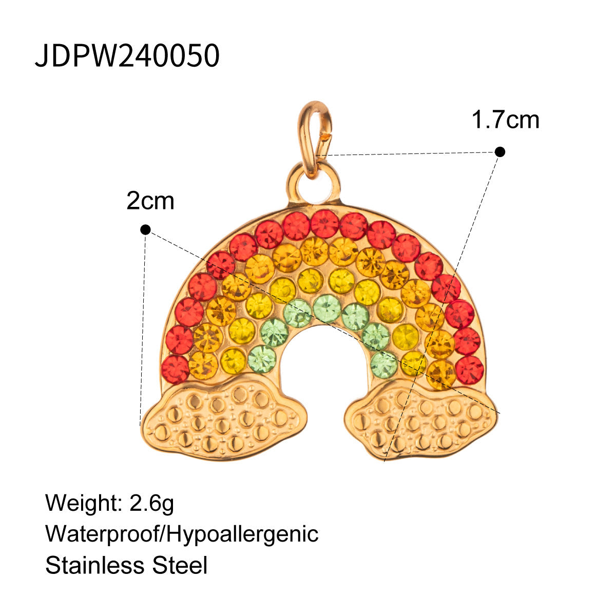 European and American Stainless Steel Marine Series Jewelry Accessories Love DIY Pendant Cross Titanium Steel Necklace Pendant