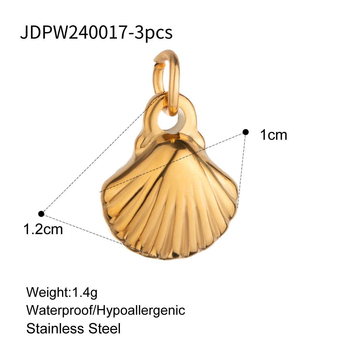 Cross-Border Popular Jewelry Stainless Steel DIY Pearl Necklace Accessories Women's Niche Design Titanium Steel Jewelry Accessories