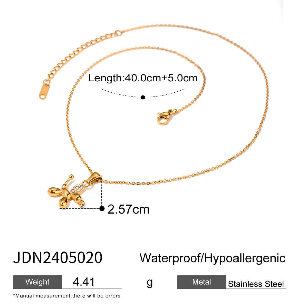 Cross-border Stainless Steel Holiday Jewelry Titanium Steel Necklace Light Luxury High-end Collarbone Chain European and American Neck Accessories for Women