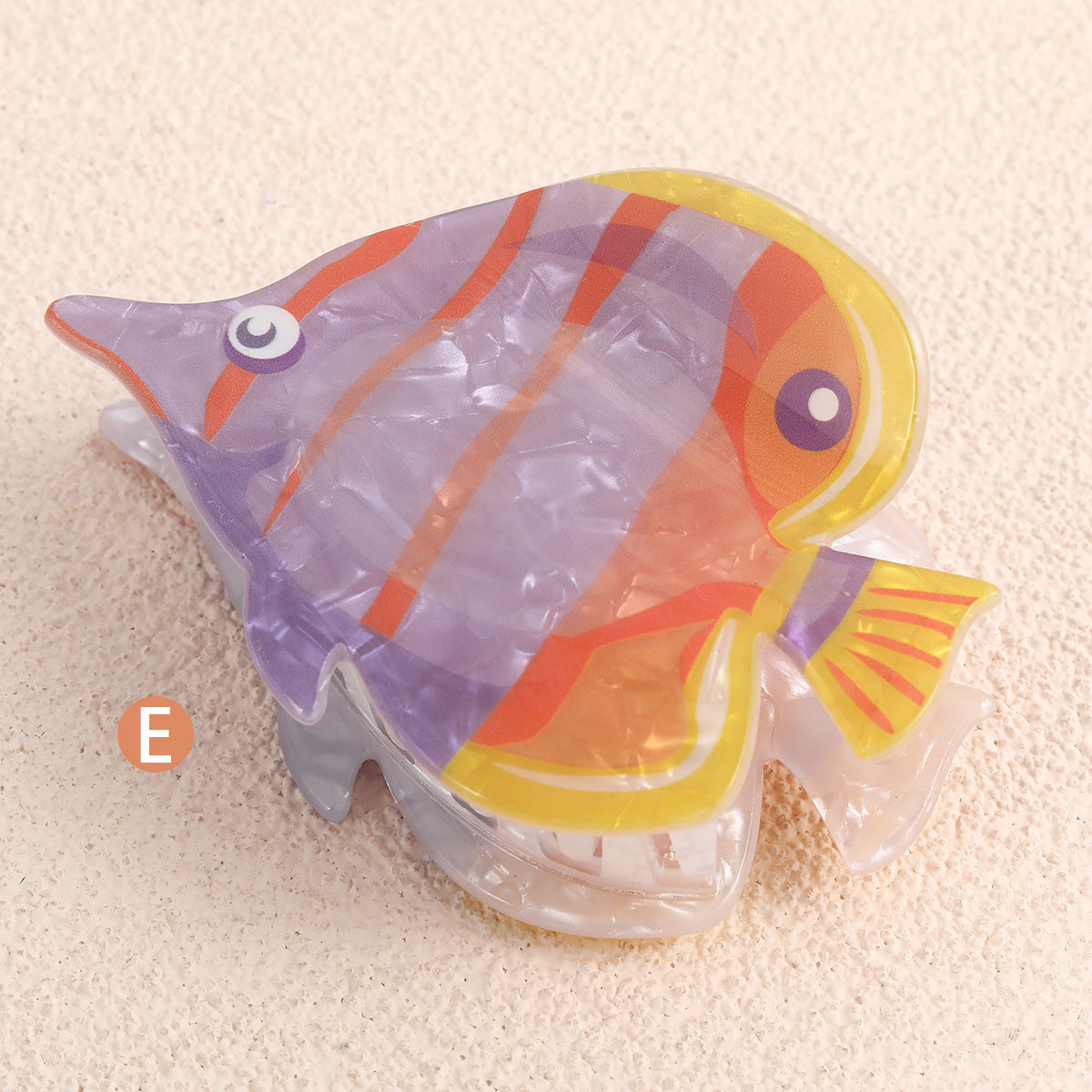 Fashion Tropical Fish Hairpin Holiday Style Cute Small Hair Grasp Exquisite Acrylic Grasp Marine Hairpin