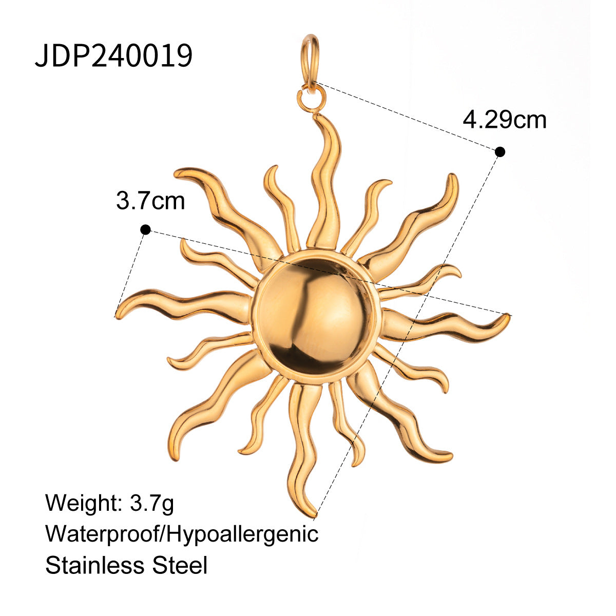European and American Stainless Steel Marine Series Jewelry Accessories Love DIY Pendant Cross Titanium Steel Necklace Pendant