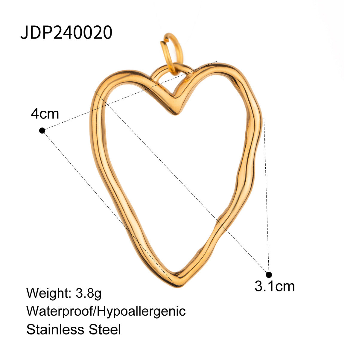 European and American Stainless Steel Marine Series Jewelry Accessories Love DIY Pendant Cross Titanium Steel Necklace Pendant