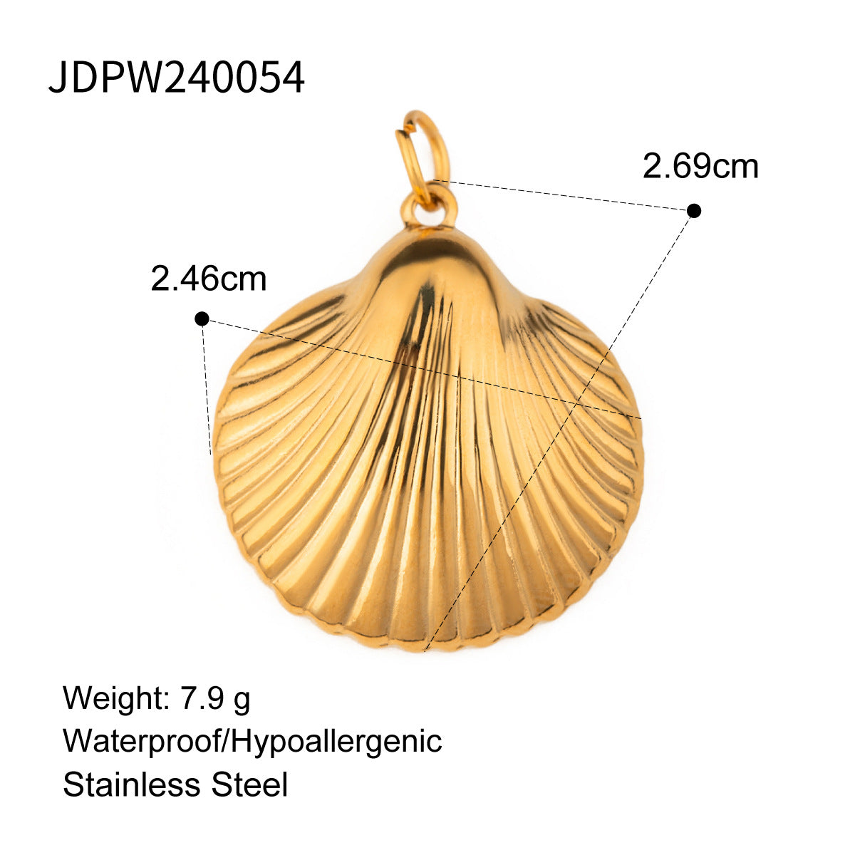 European and American Stainless Steel Marine Series Jewelry Accessories Love DIY Pendant Cross Titanium Steel Necklace Pendant