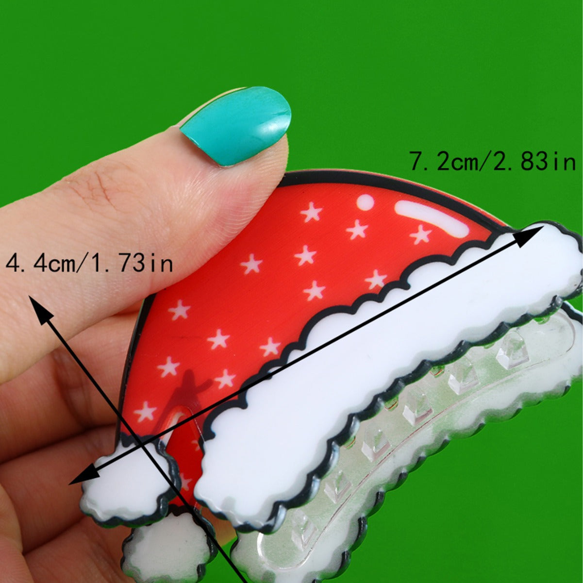 Christmas series New simple fashion popular cute fun snowman Santa Claus Christmas tree hair clip hair accessories