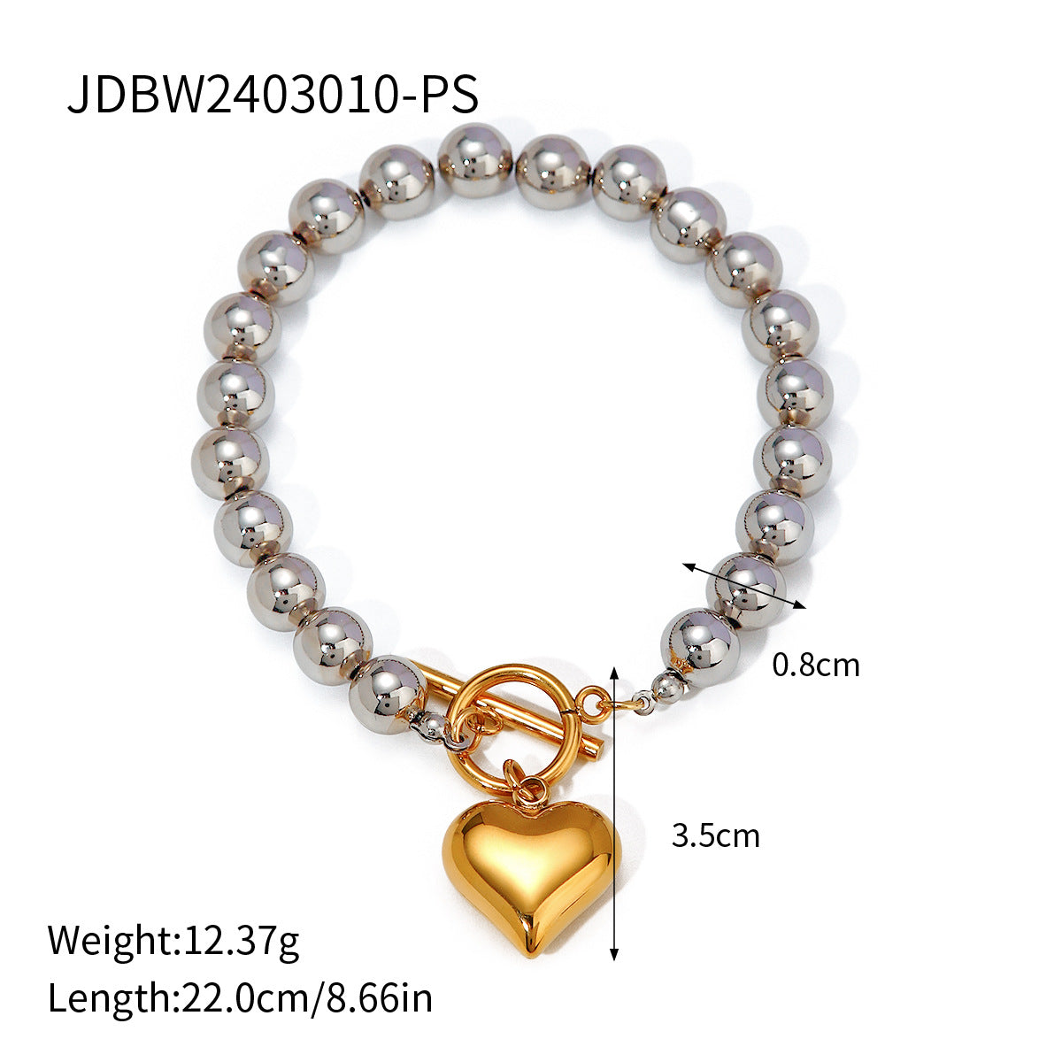 European and American color matching cross-border jewelry stainless steel love necklace light luxury niche ring titanium steel non-fading earrings