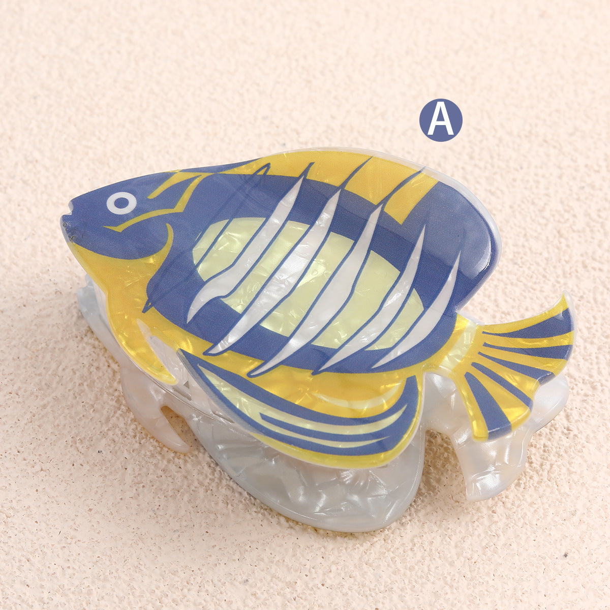 Fashion Tropical Fish Hairpin Holiday Style Cute Small Hair Grasp Exquisite Acrylic Grasp Marine Hairpin