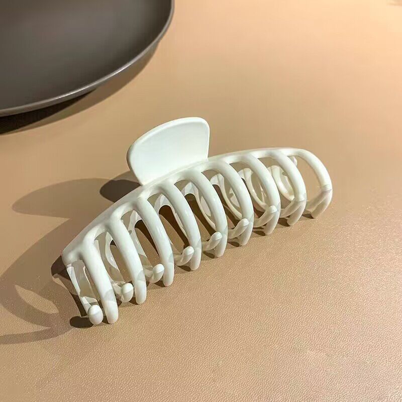 Hottest Large 11*5.5cm Headwear Keel Clip Fashionable Ladies Versatile Hair Clip Shark Clip Bath Hair Accessories Wholesale