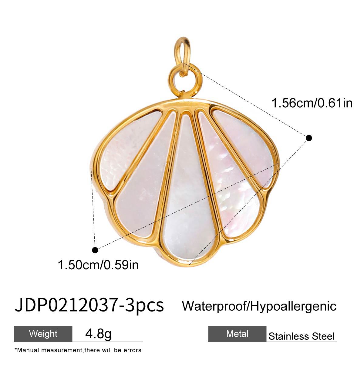 Cross-Border Popular Jewelry Stainless Steel DIY Pearl Necklace Accessories Women's Niche Design Titanium Steel Jewelry Accessories