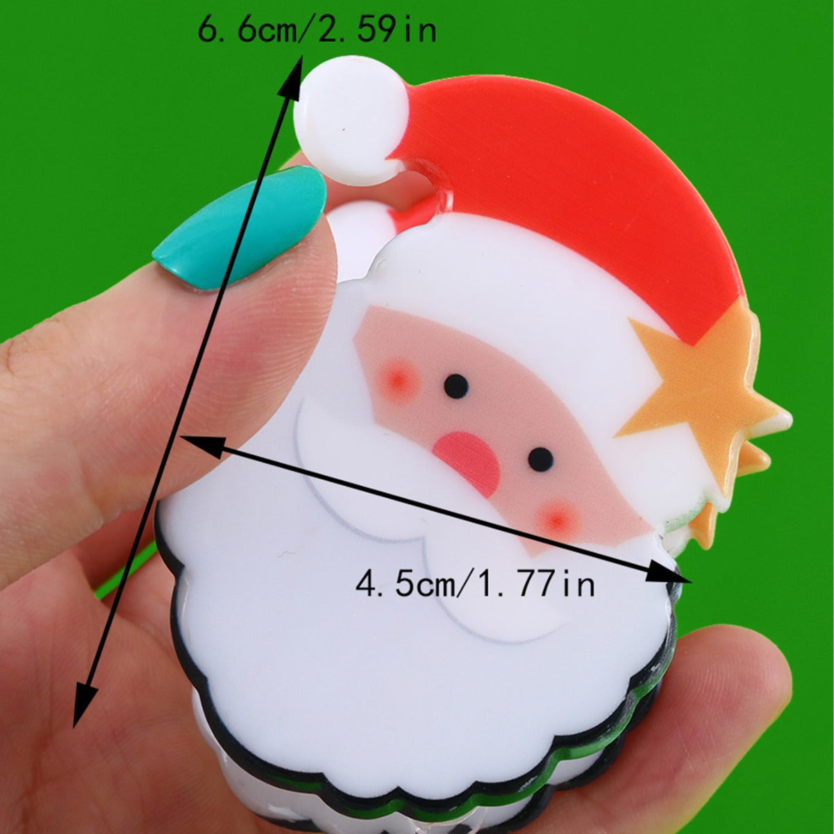 Christmas series New simple fashion popular cute fun snowman Santa Claus Christmas tree hair clip hair accessories