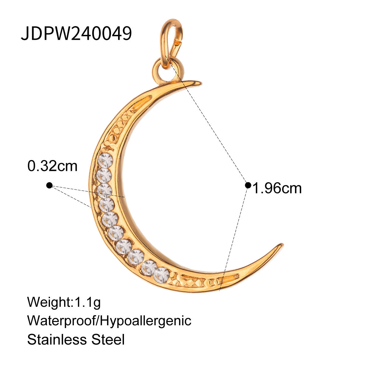 European and American Stainless Steel Marine Series Jewelry Accessories Love DIY Pendant Cross Titanium Steel Necklace Pendant