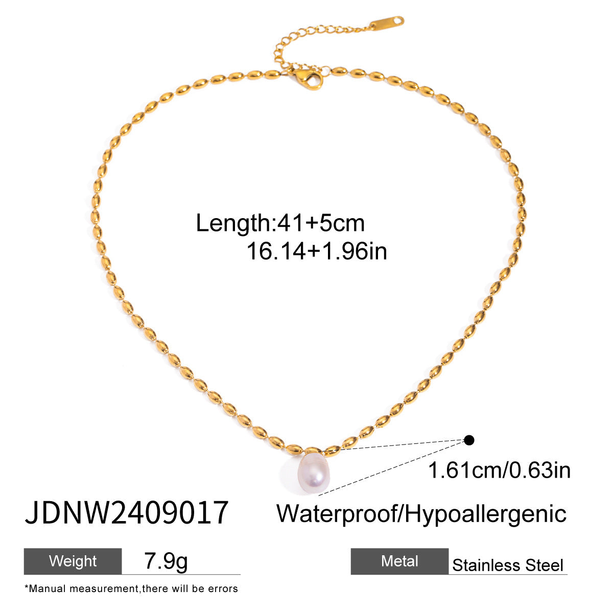 European and American three-layer stacking titanium steel necklace accessories women's light luxury high-end clavicle chain stainless steel jewelry cross-border