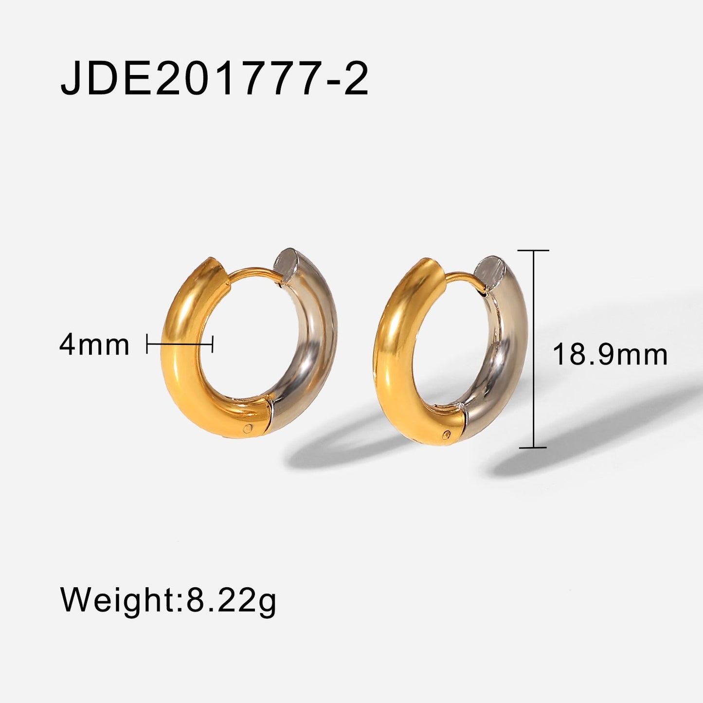 European and American color matching cross-border jewelry stainless steel love necklace light luxury niche ring titanium steel non-fading earrings