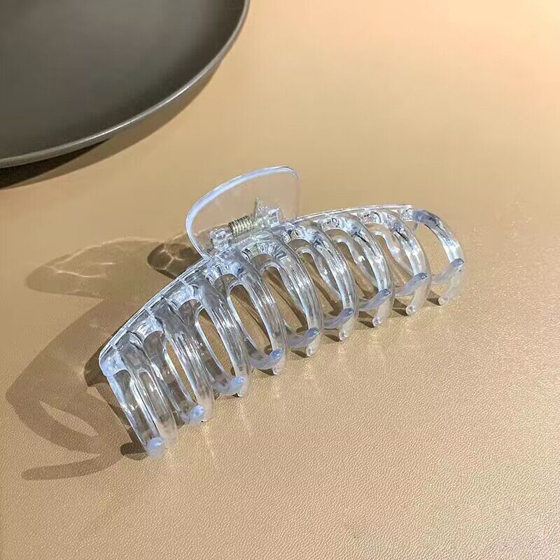 Hottest Large 11*5.5cm Headwear Keel Clip Fashionable Ladies Versatile Hair Clip Shark Clip Bath Hair Accessories Wholesale