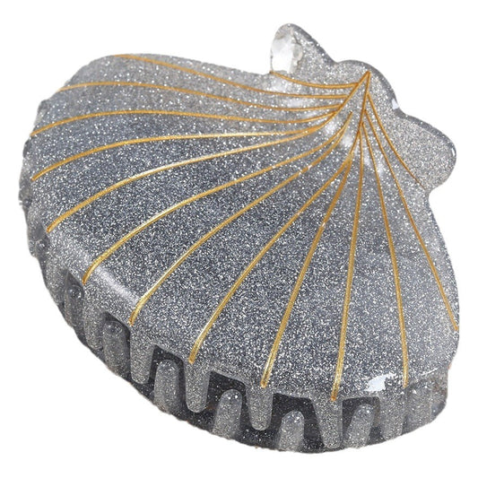 New style shell gripper simple point diamond high-grade hairpin niche shark clip creative sweet cool hot girl hair accessories wholesale