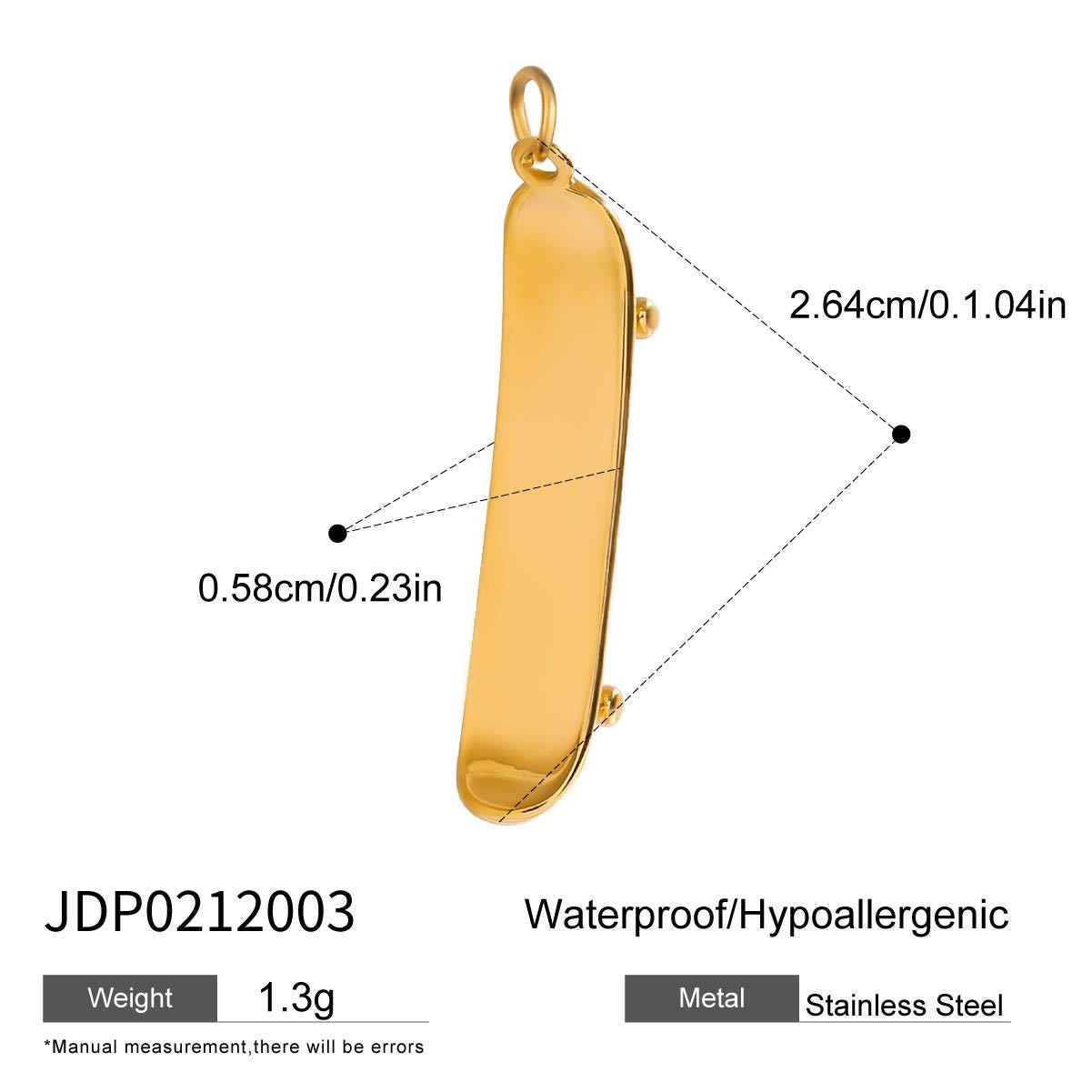 Europe and the United States cross-border titanium steel bracelet diy jewelry accessories stainless steel necklace pendant pendant accessories materials